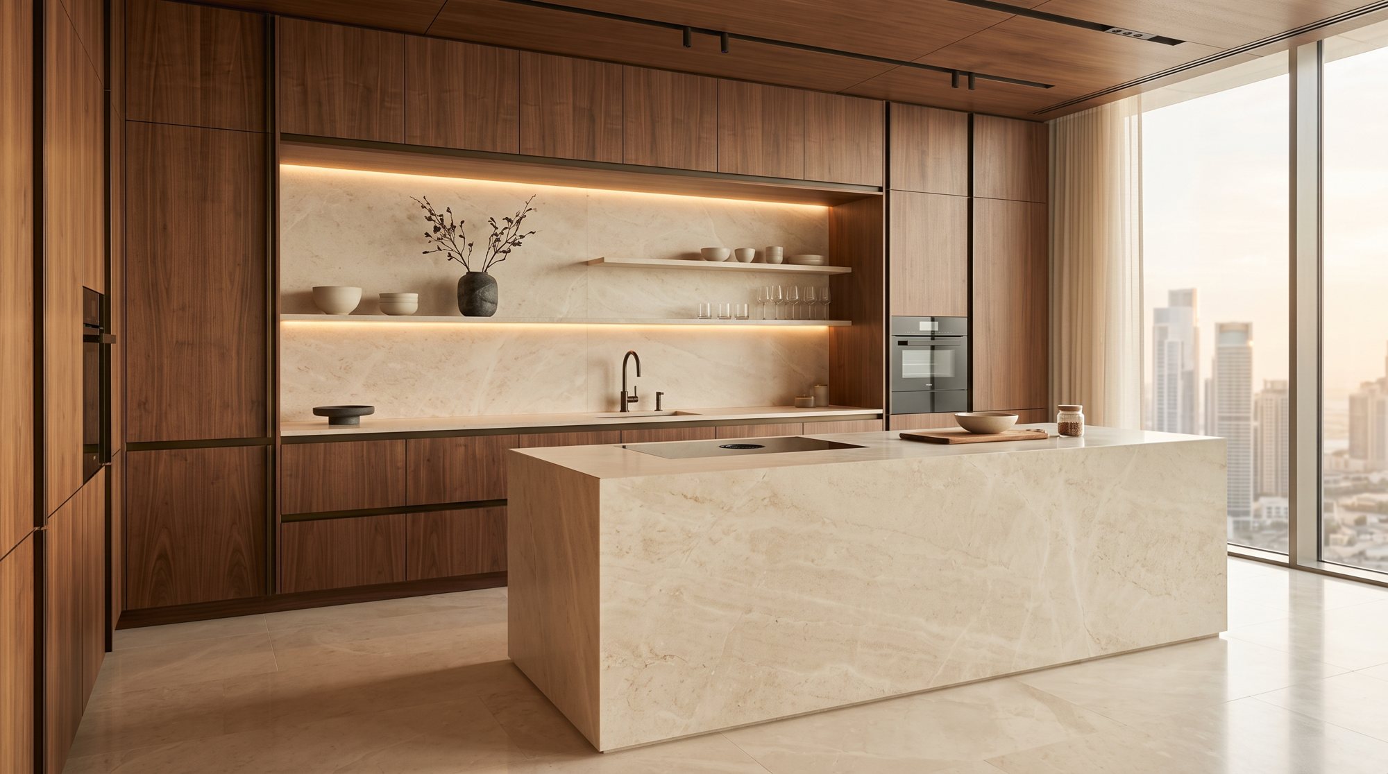 Contemporary bespoke kitchen